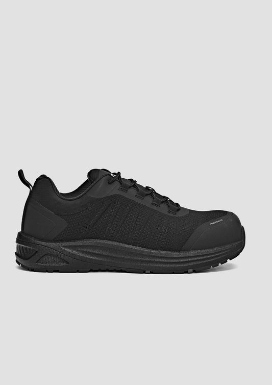 Syzmik UltraLite Lo Lace Up Composite Toe Safety Shoe - Black