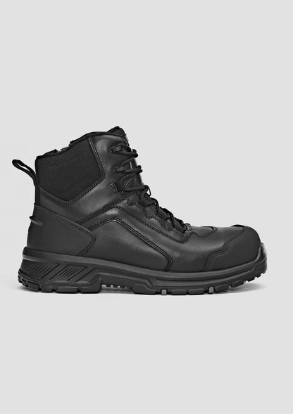 Syzmik UltraFort 5Z Side Zip Composite Toe Safety Boot - Black