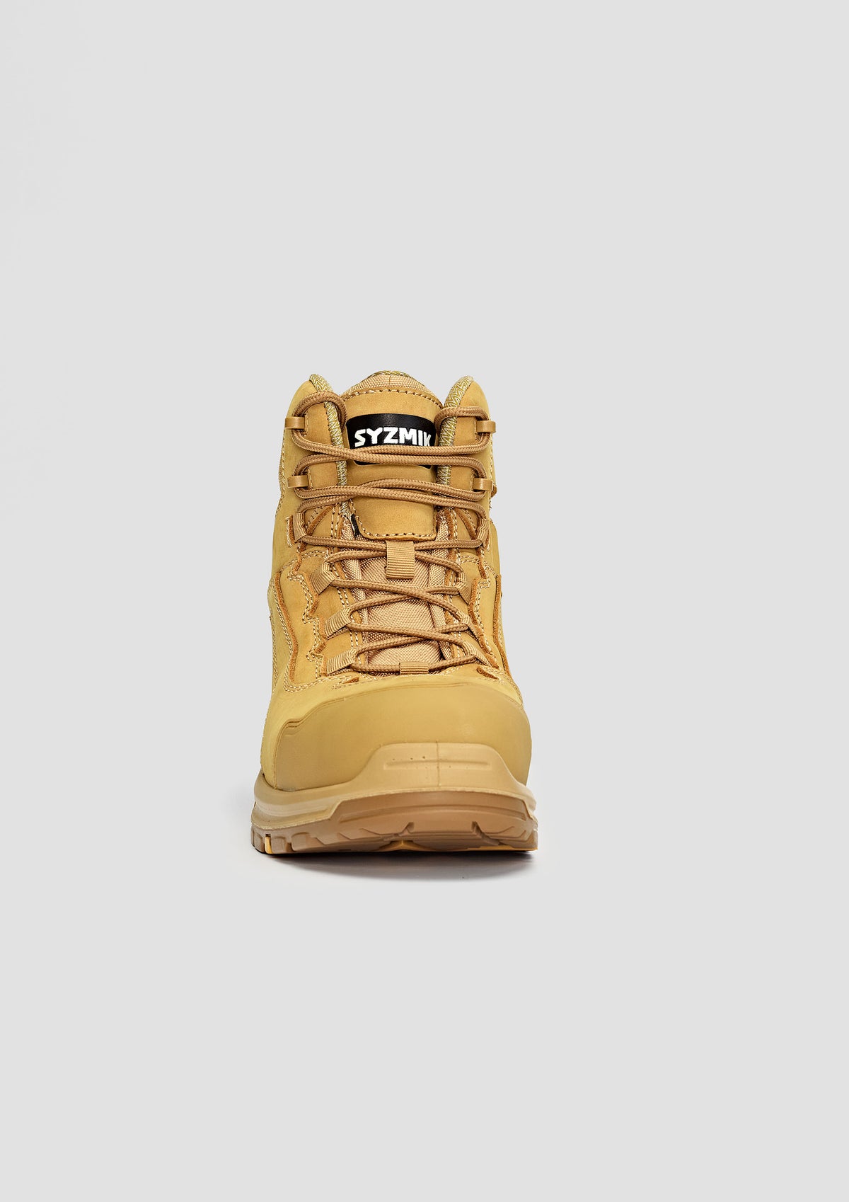 Syzmik UltraFort 5Z Side Zip Composite Toe Safety Boot - Wheat