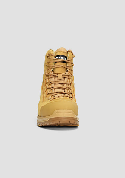 Syzmik UltraFort 6Z Side Zip Composite Toe Safety Boot - Wheat