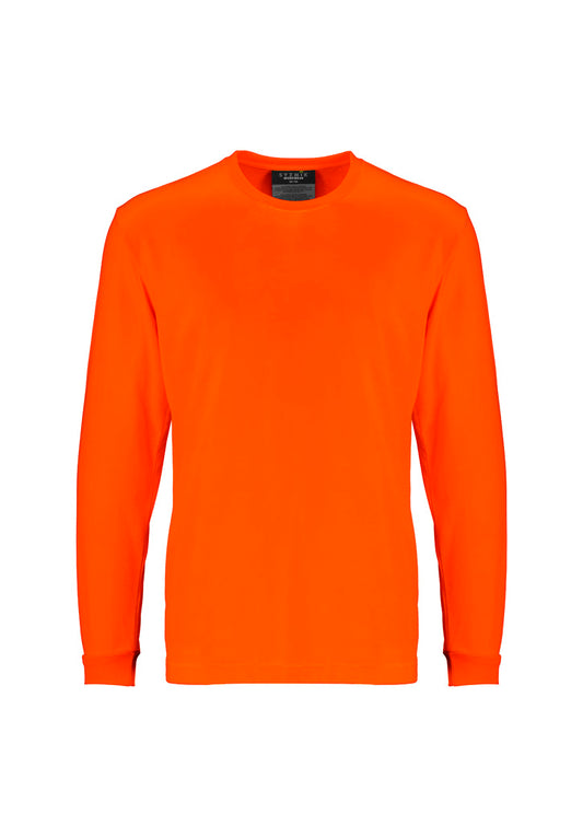 Men's Hi Vis Long Sleeve Tee product front