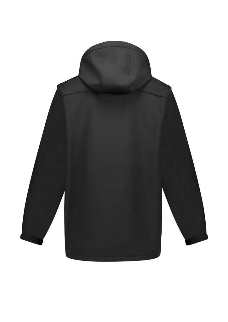 Unisex Streetworx 2 In 1 Stretch Softshell Jacket - Black