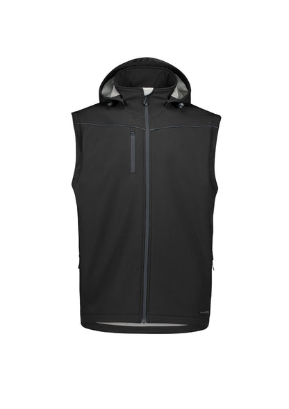 Unisex Streetworx 2 In 1 Stretch Softshell Jacket - Black