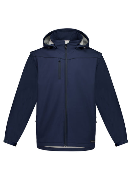 Unisex Streetworx 2 In 1 Stretch Softshell Jacket - Navy