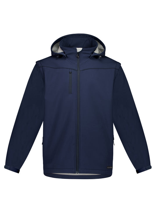 Unisex Streetworx 2 In 1 Stretch Softshell Jacket - Navy