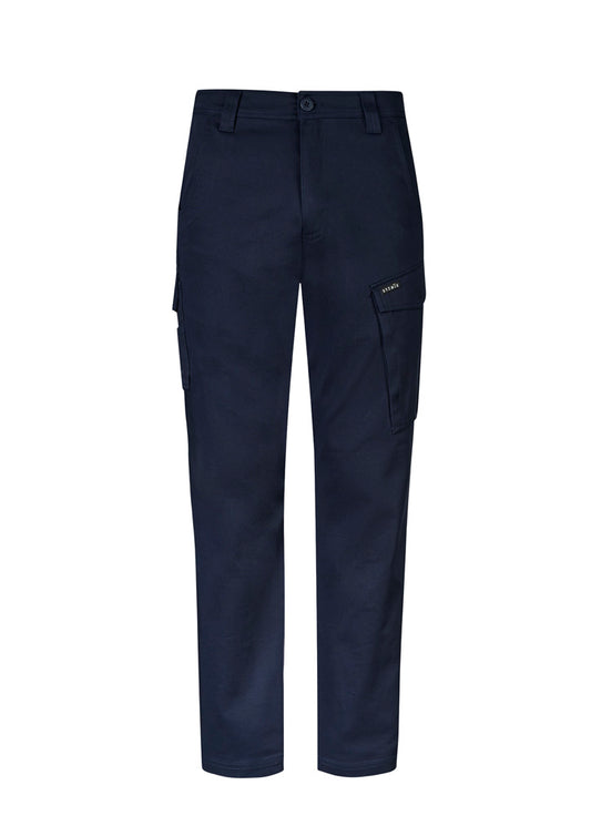 Syzmik Men's Essential Basic Stretch Cargo Pant - Navy