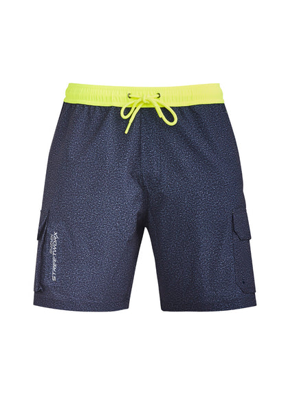 Syzmik Men's Streetworx Board Short - Navy Marle