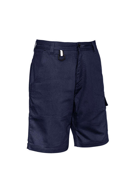 Syzmik Men's Rugged Cooling Vented Short - Navy