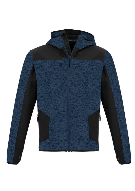 Syzmik Unisex Streetworx Reinforced Knit Hoodie - Navy