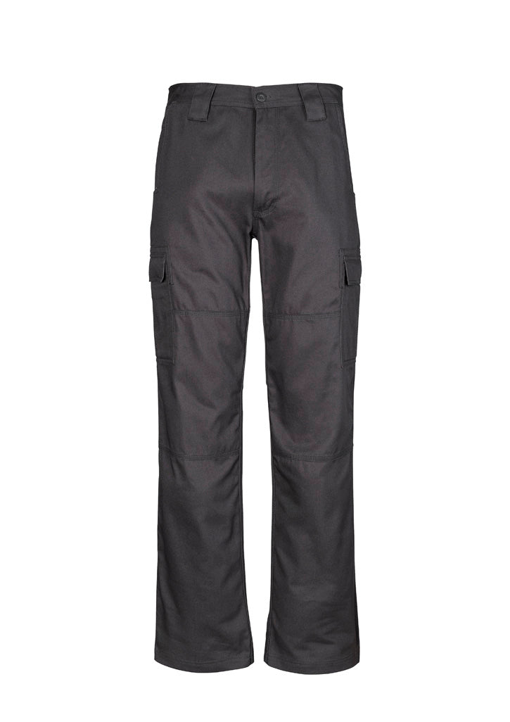Syzmik Men's Midweight Drill Cargo Pant (Regular) - Charcoal