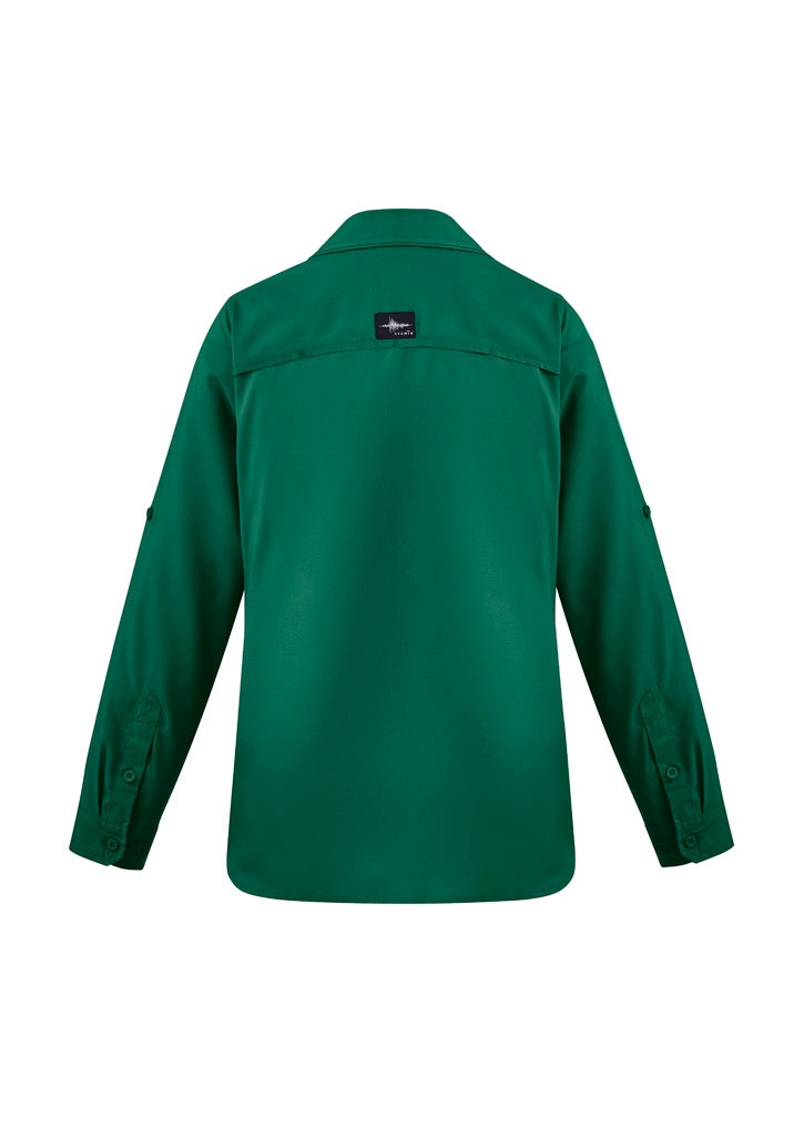 Syzmik Women's Outdoor Long Sleeve Shirt - Green