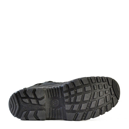 ZIPPY- BLACK ZIP SIDED SAFETY BOOT