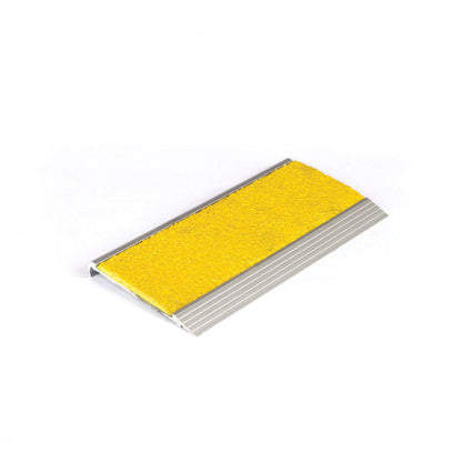 Stair Nosing 75 x 10 x 3620mm Natural Anodised with FRP Insert