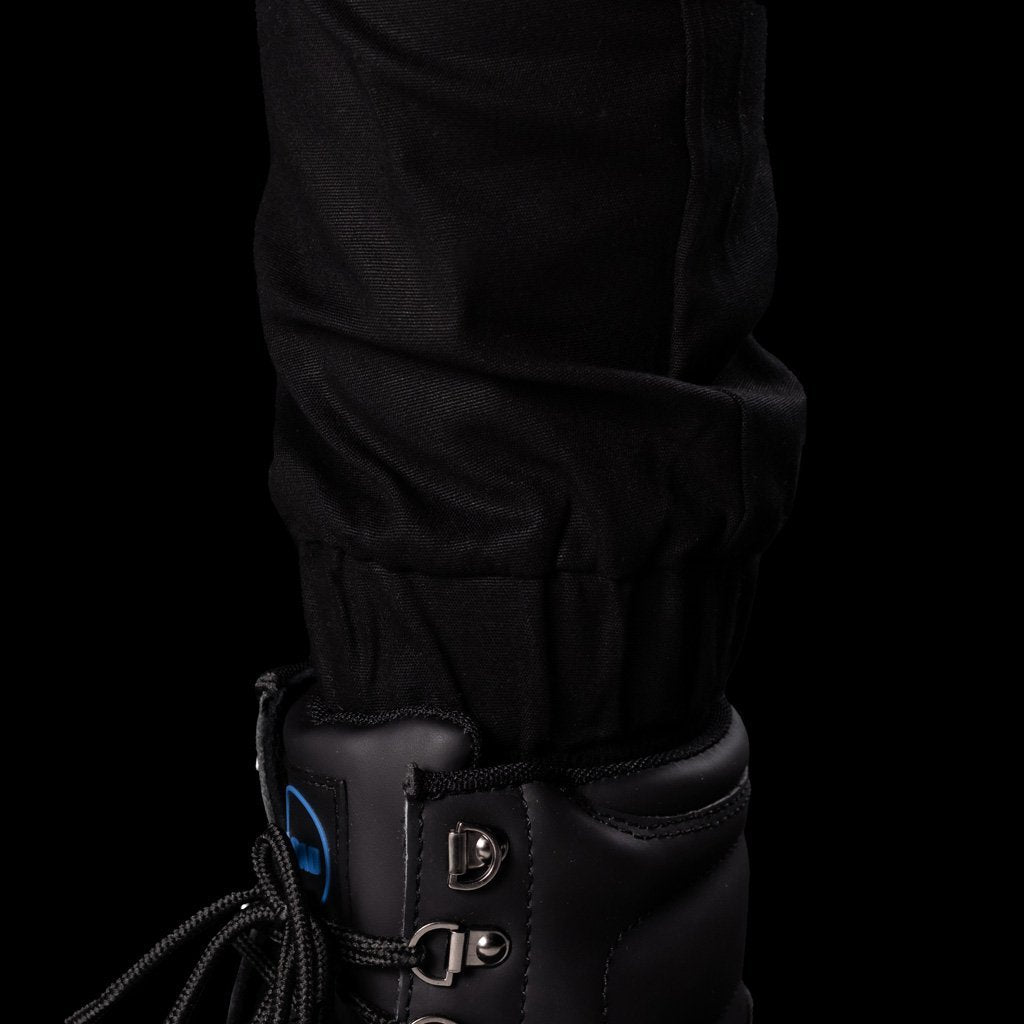 BAD 247™ SLIM FIT CUFFED ELASTIC WAIST CHINO WORK PANTS
