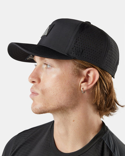 BAD ALL-WEATHER™ WATERPROOF SNAPBACK CAP WITH PINNACLE LOGO