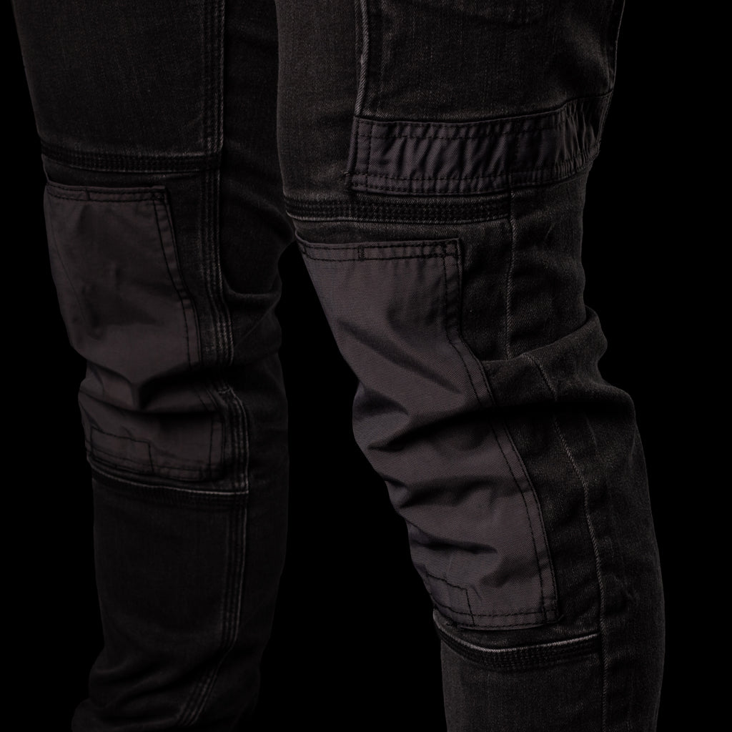 BAD ATTITUDE™ SLIM FIT DENIM WORK JEANS