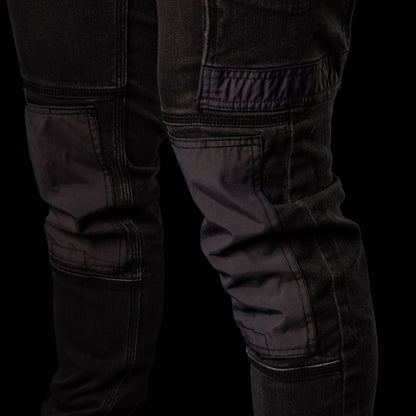 BAD ATTITUDE™ SLIM FIT DENIM WORK JEANS