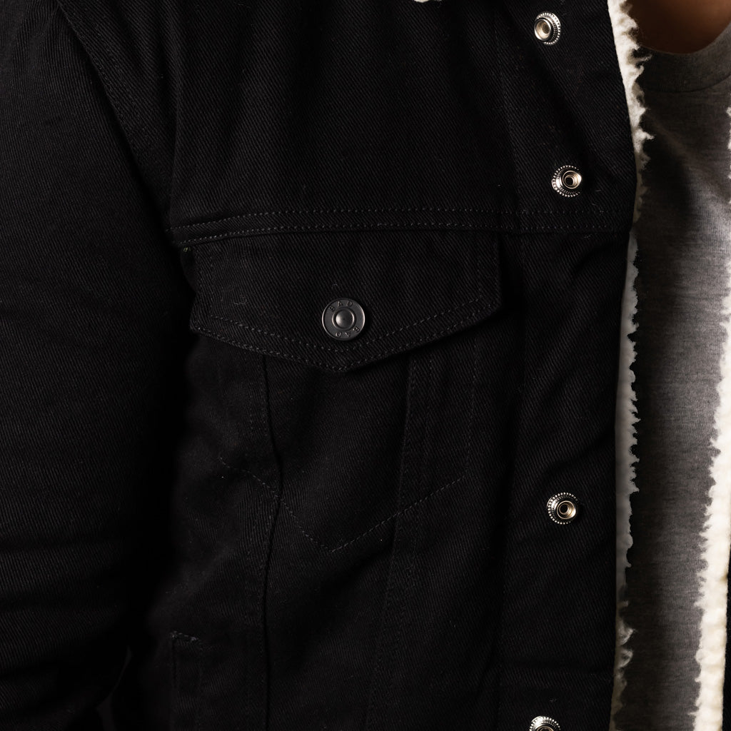BAD DENIM SHERPA JACKET