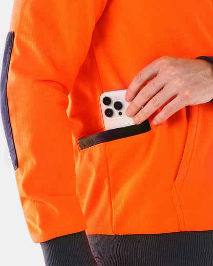 BAD ELEMENTAL™ WATER RESISTANT BONDED MEMBRANE FLEECE HOODIE