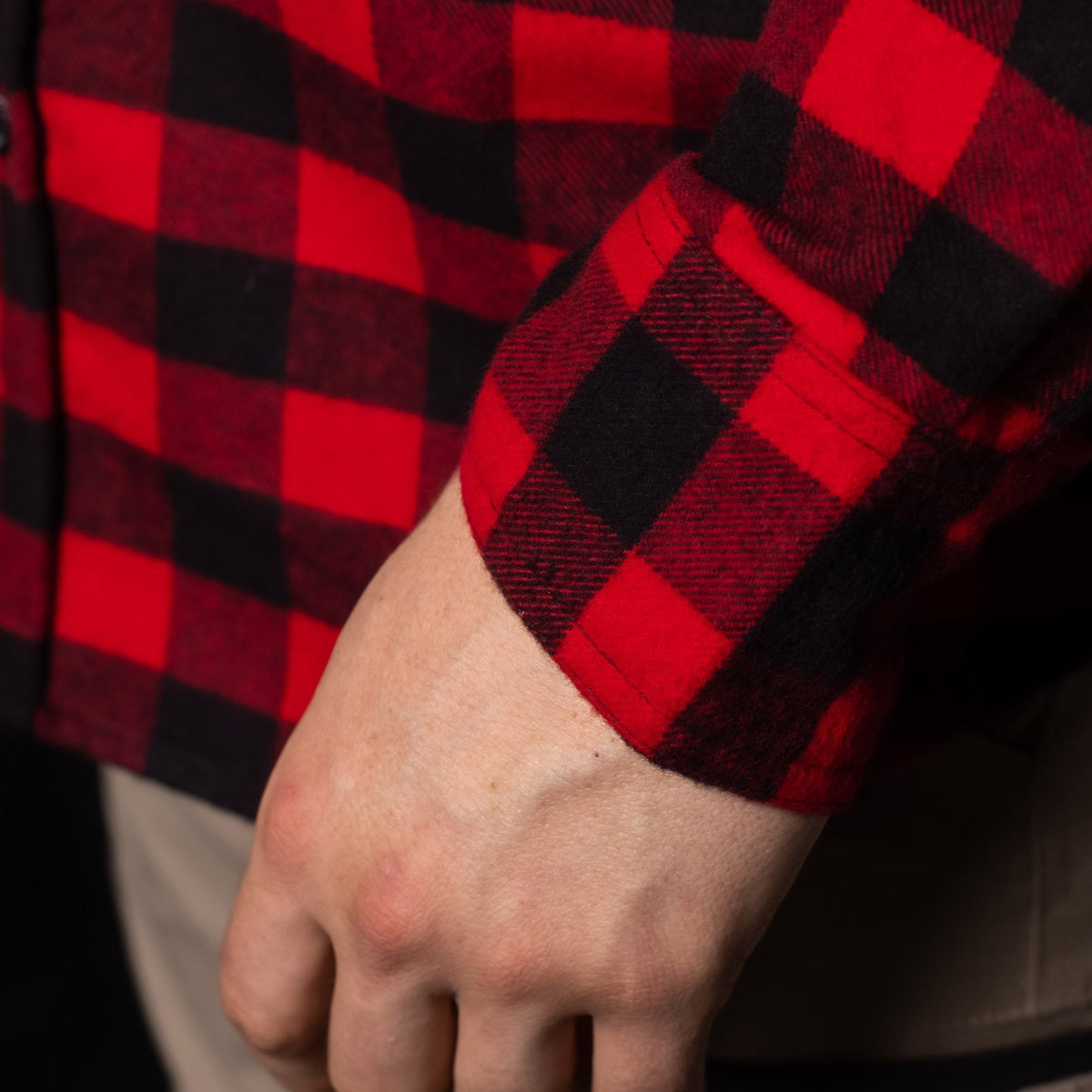 BAD® FLANNELETTE CHECK L/S SHIRT