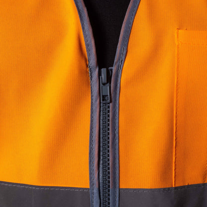 BAD® HI-VIS DAY/NIGHT ZIP SAFETY VEST