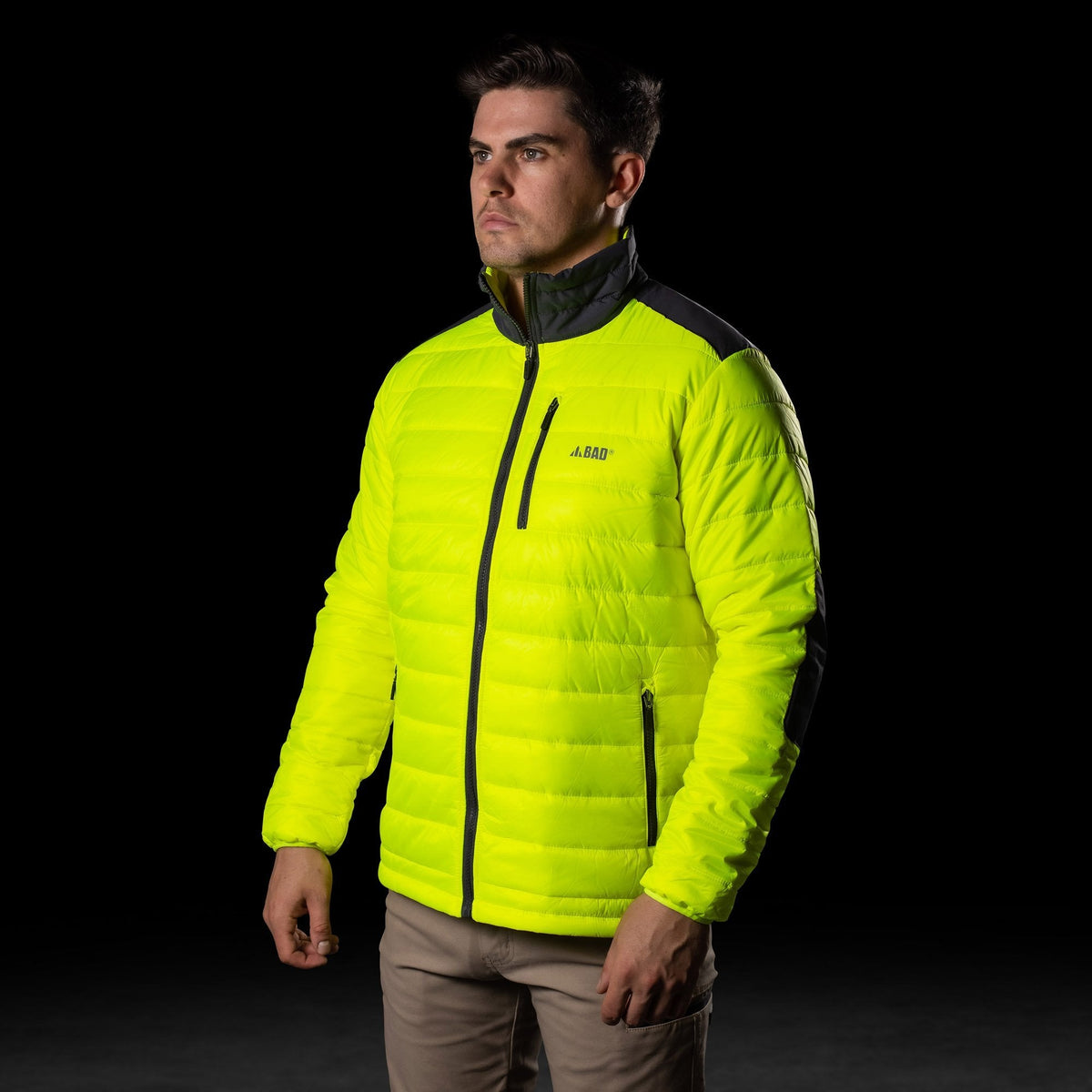 BAD® HI-VIS DOWN PUFFER JACKET