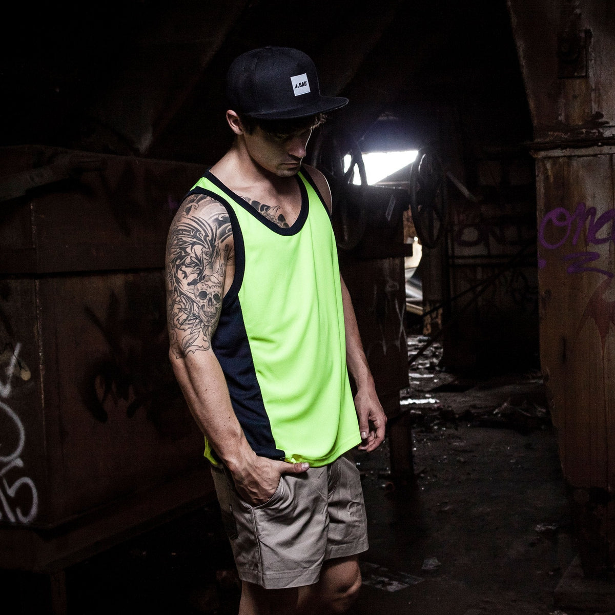BAD® HI-VIS SINGLET