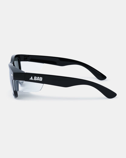 BAD LUCID™  POLARISED SAFETY SUNGLASSES (BLACK/BLACK)