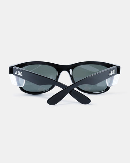BAD LUCID™  POLARISED SAFETY SUNGLASSES (BLACK/BLACK)