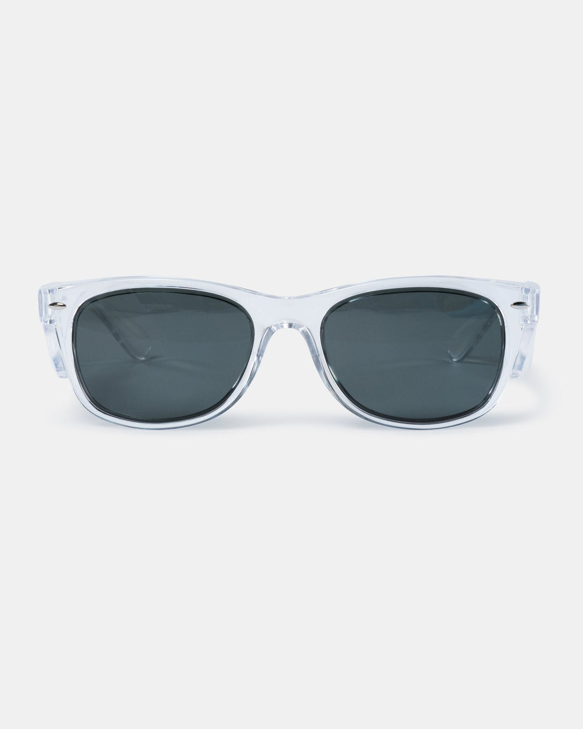 BAD LUCID™ POLARISED SAFETY SUNGLASSES (CLEAR/BLACK)