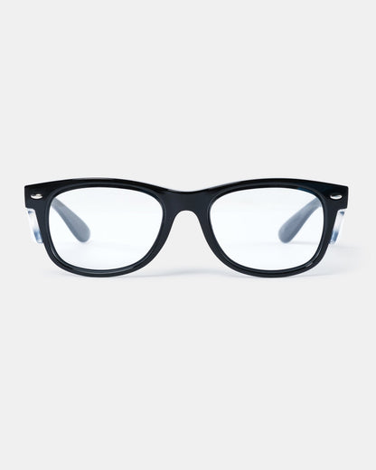 BAD LUCID™ SAFETY GLASSES (BLACK/CLEAR)