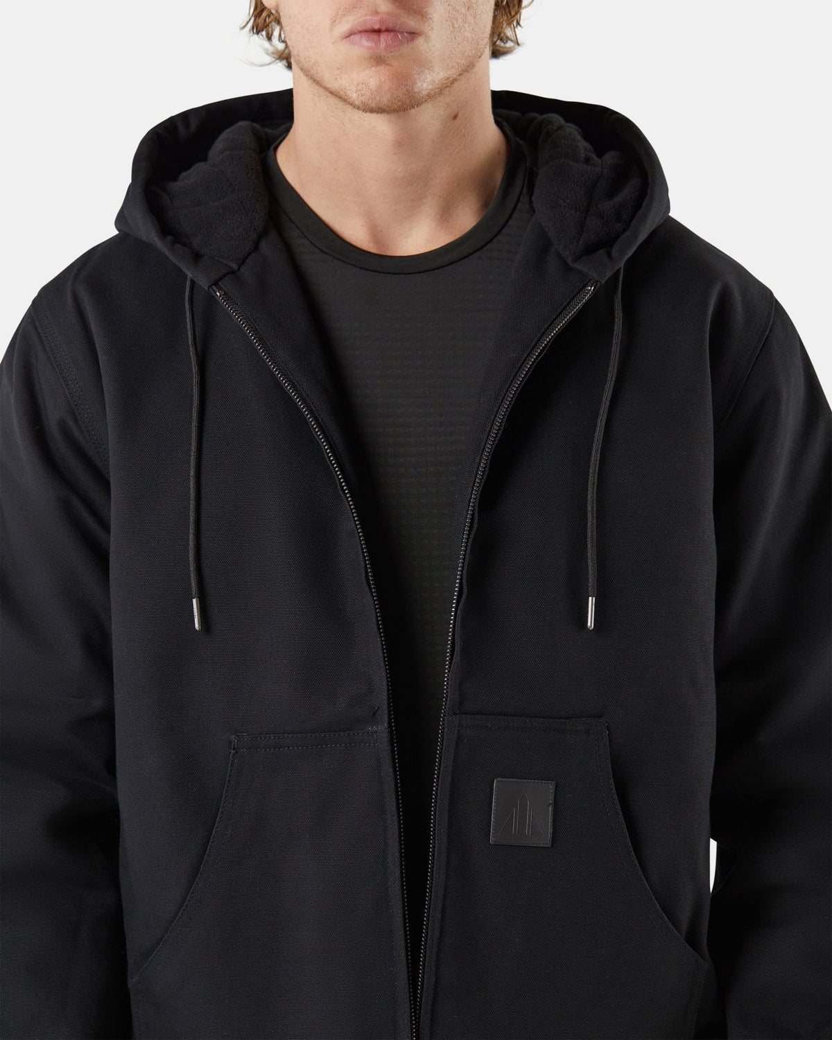BAD MICHIGAN™ HEAVY-DUTY COTTON CANVAS HOODED JACKET