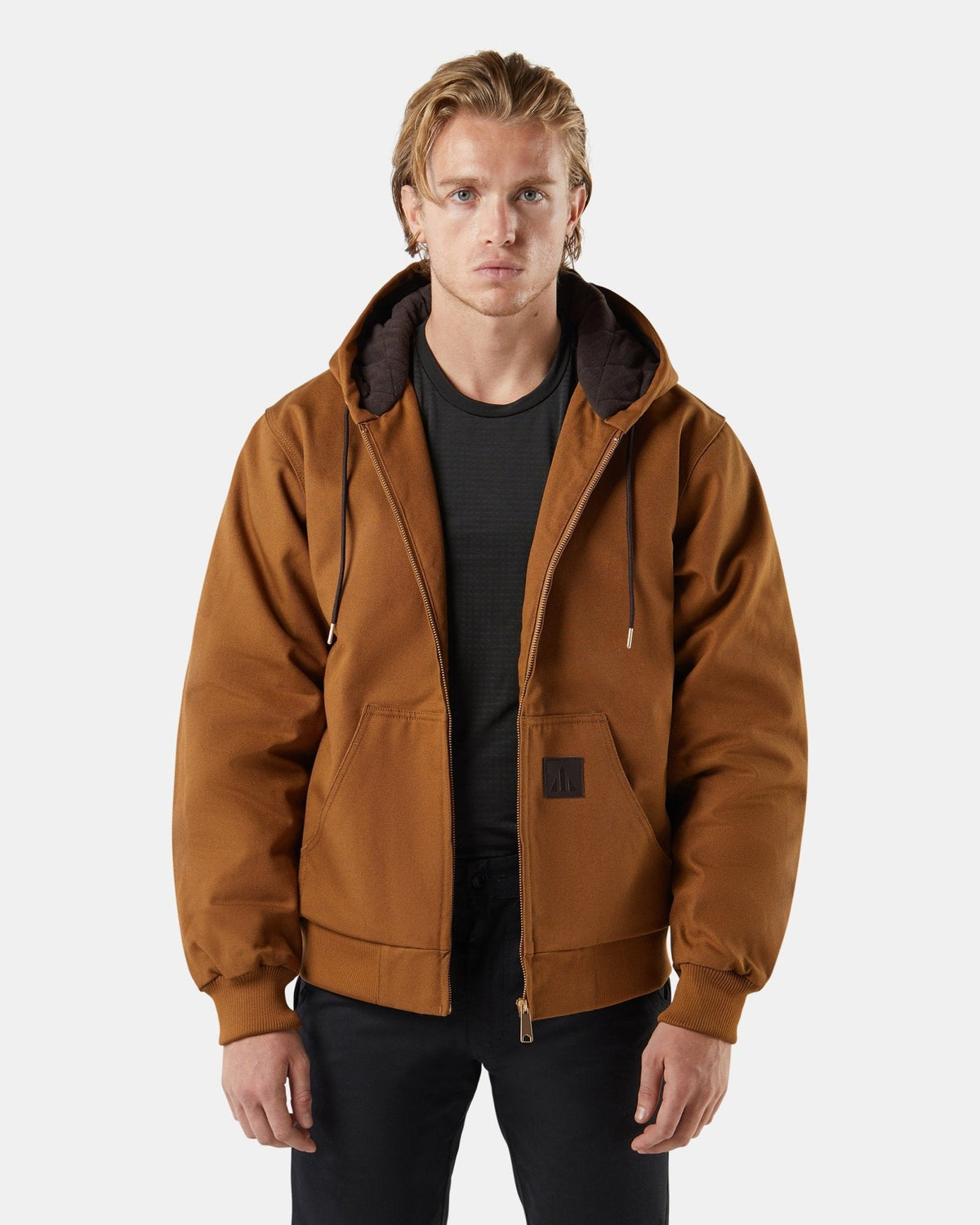 BAD MICHIGAN™ HEAVY-DUTY COTTON CANVAS HOODED JACKET