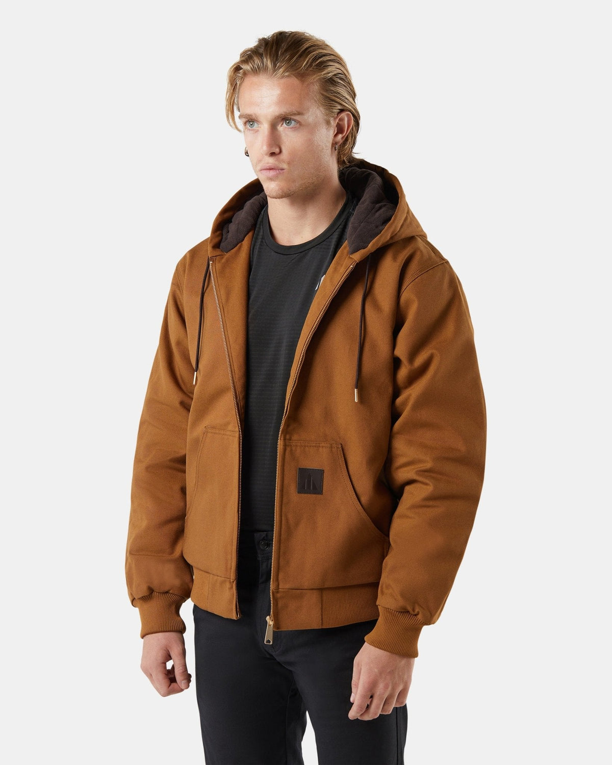 BAD MICHIGAN™ HEAVY-DUTY COTTON CANVAS HOODED JACKET