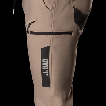 BAD NEXT™ WATERPROOF ELASTIC WAIST CUFFED WORK PANTS