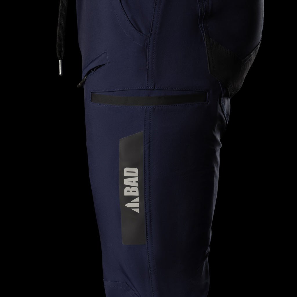 BAD NEXT™ WATERPROOF ELASTIC WAIST CUFFED WORK PANTS