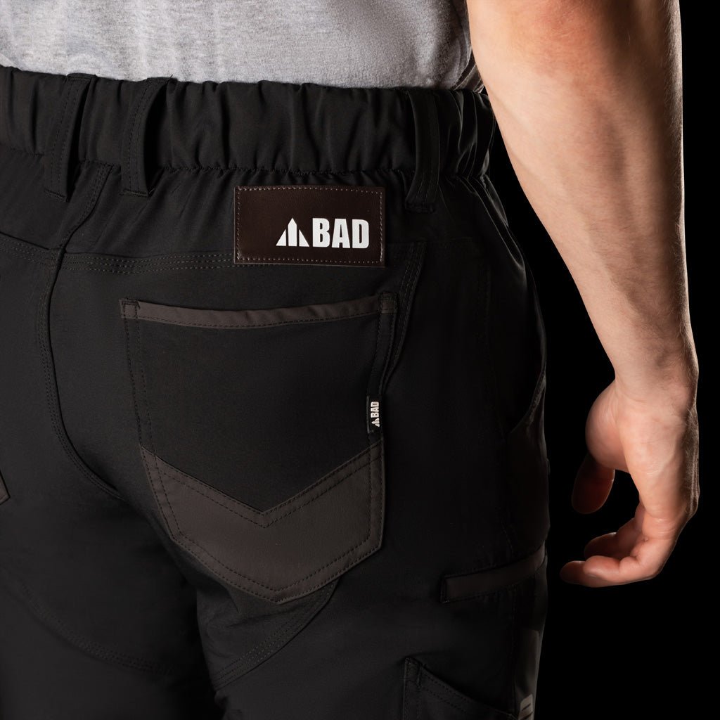 BAD NEXT™ WATERPROOF ELASTIC WAIST CUFFED WORK PANTS
