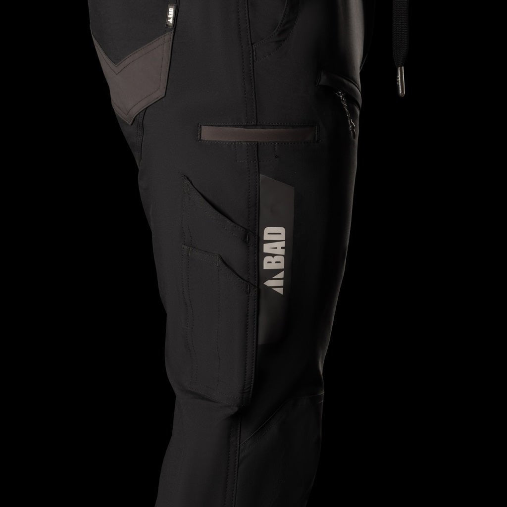 BAD NEXT™ WATERPROOF ELASTIC WAIST CUFFED WORK PANTS