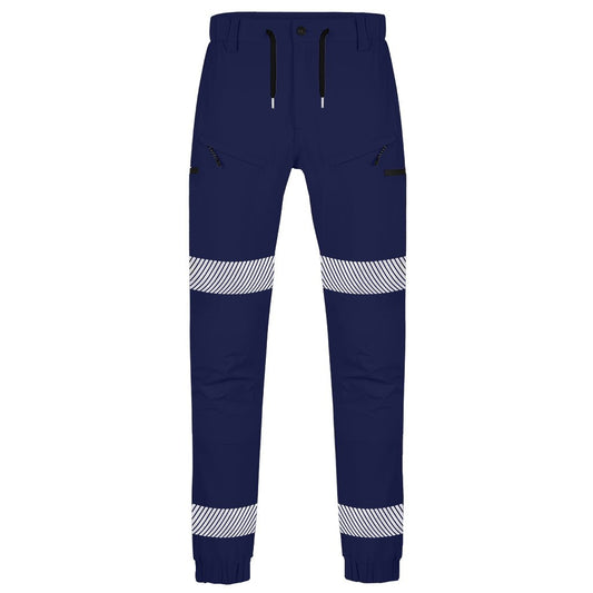 BAD NEXT™ WATERPROOF ELASTIC WAIST CUFFED WORK PANTS WITH 3M TAPE
