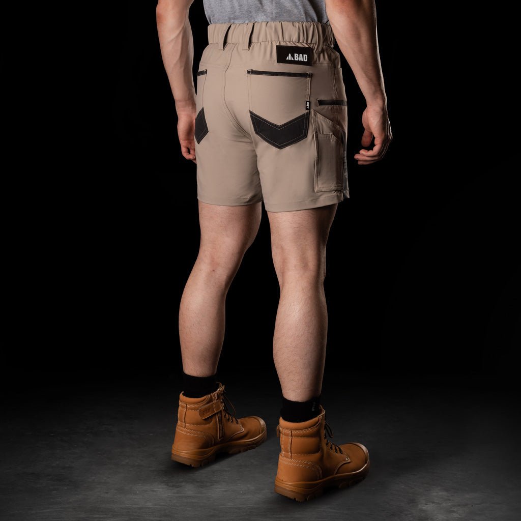 BAD NEXT™ WATERPROOF ELASTIC WAIST SHORT SHORTS