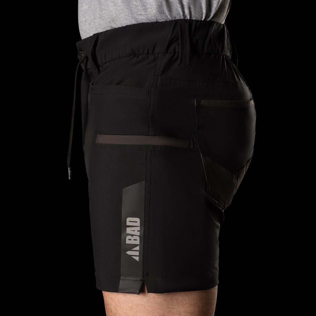 BAD NEXT™ WATERPROOF ELASTIC WAIST SHORT SHORTS