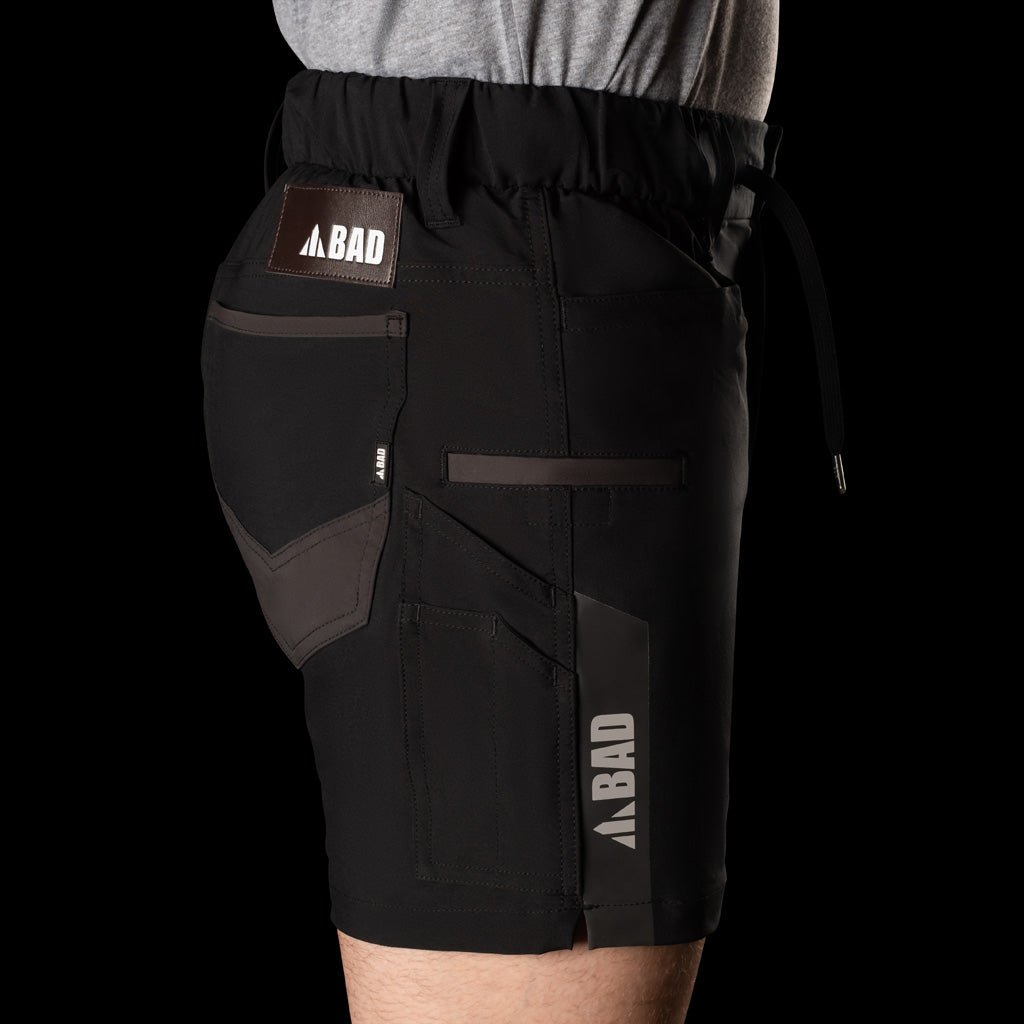 BAD NEXT™ WATERPROOF ELASTIC WAIST SHORT SHORTS