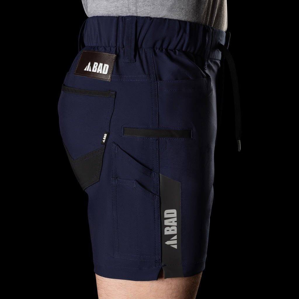 BAD NEXT™ WATERPROOF ELASTIC WAIST SHORT SHORTS