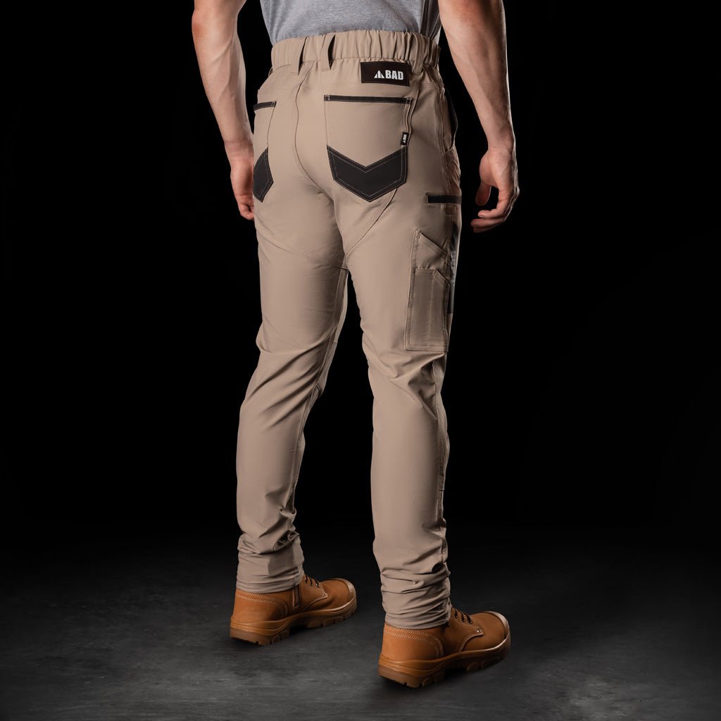BAD NEXT™ WATERPROOF ELASTIC WAIST WORK PANTS