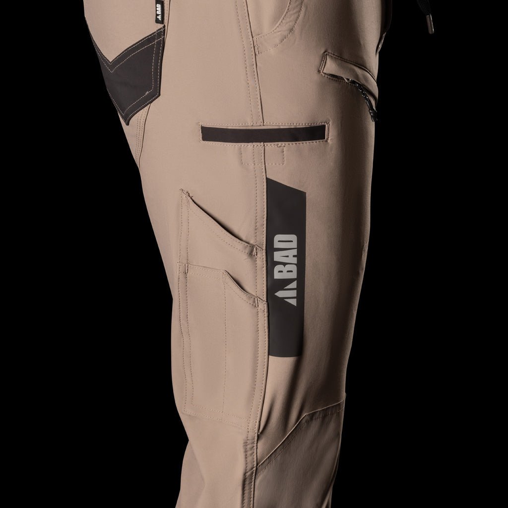 BAD NEXT™ WATERPROOF ELASTIC WAIST WORK PANTS