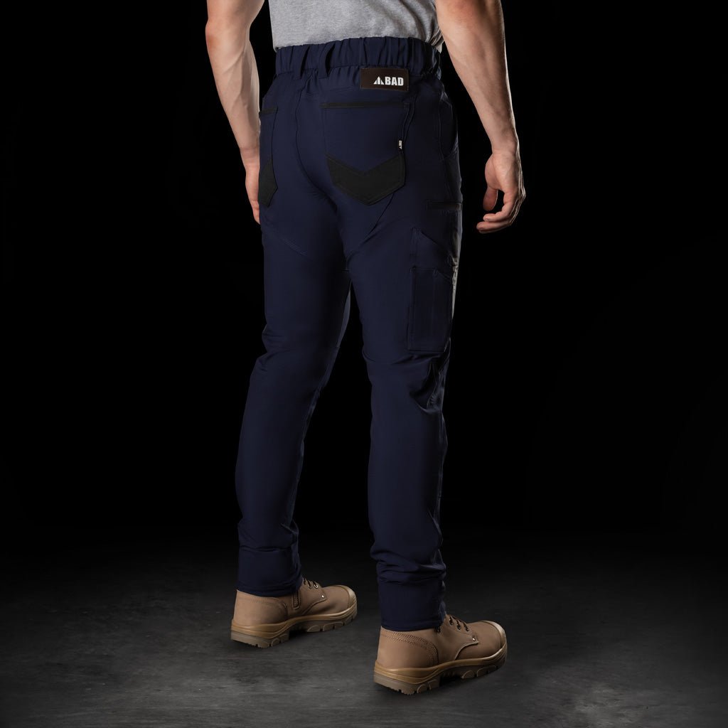 BAD NEXT™ WATERPROOF ELASTIC WAIST WORK PANTS