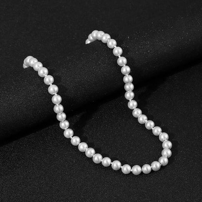 BAD PEARL NECKLACE 50CM