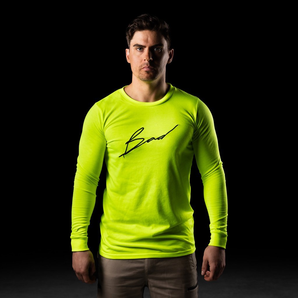 BAD SCRIPT™ HI-VIS L/S T-SHIRT