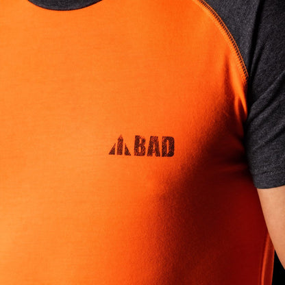 BAD® TRADEMARK RAGLAN HI-VIS S/S T-SHIRT