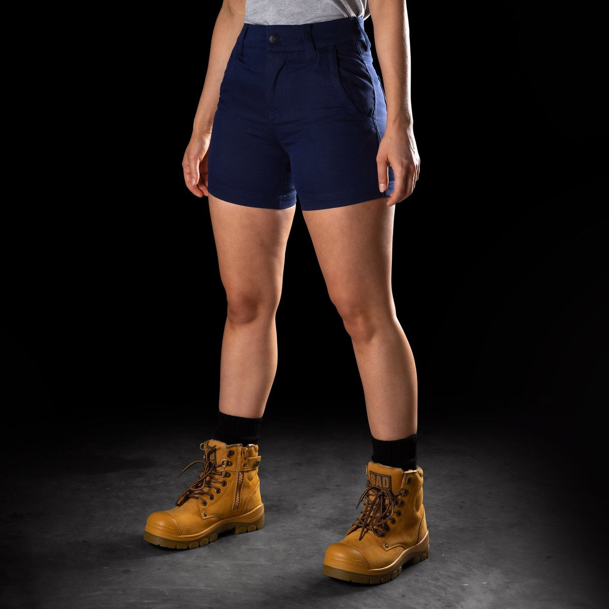 BAD WOMENS FLEX™ HYPERMOVE WORK SHORT SHORTS